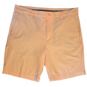Vineyard Vines Jim Nantz Stillwater Golf Shorts, Tropical Peach sz 36, Length 9"